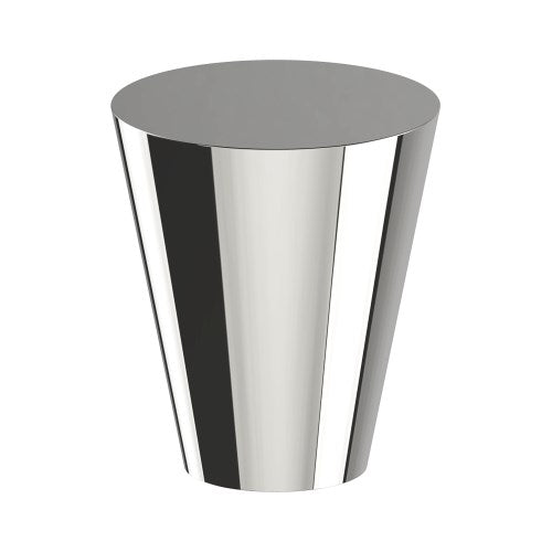 K011 Cabinet Knob, Solid Stainless Steel, 20mm Ø, Projection 24mm in Polished Stainless Steel