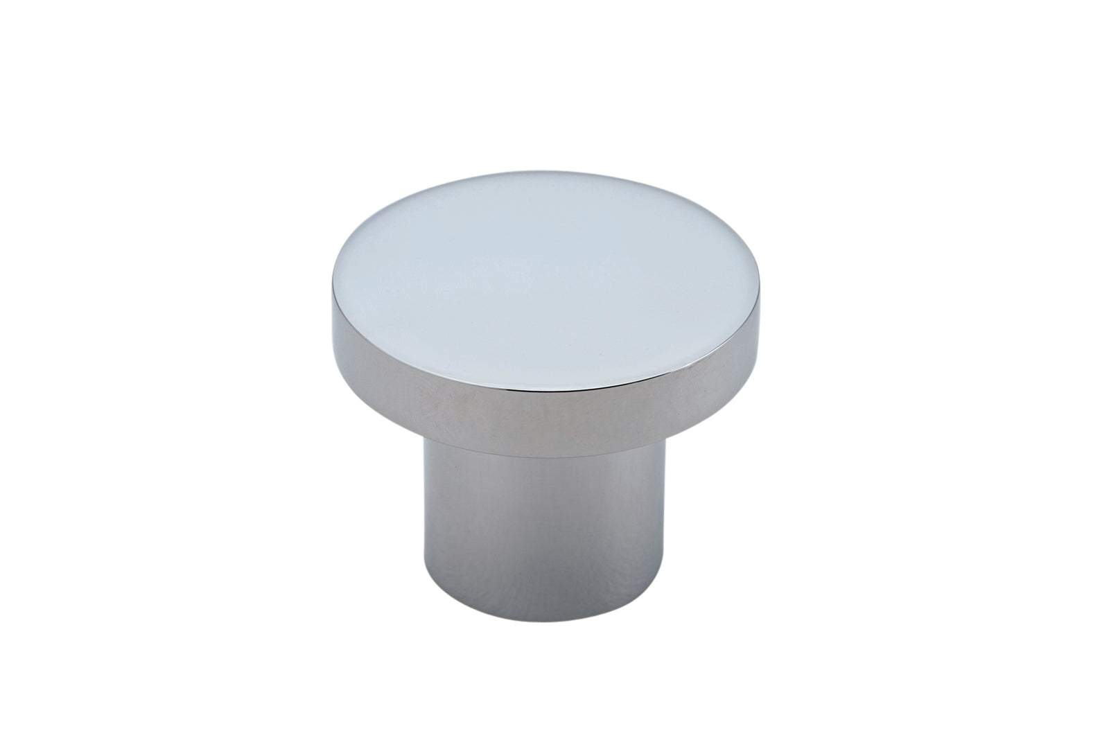 Cupboard Knob Osaka Polished Chrome P28xD32mm in Polished Chrome