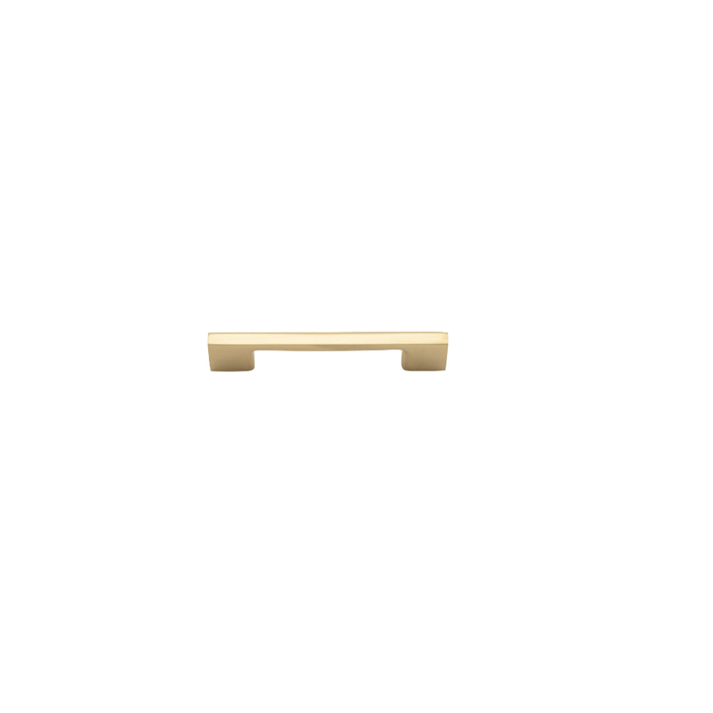 Iver Cali Cabinet Pull in brushed nickel, sleek modern handle for kitchen or bathroom cabinets, made of durable metal.