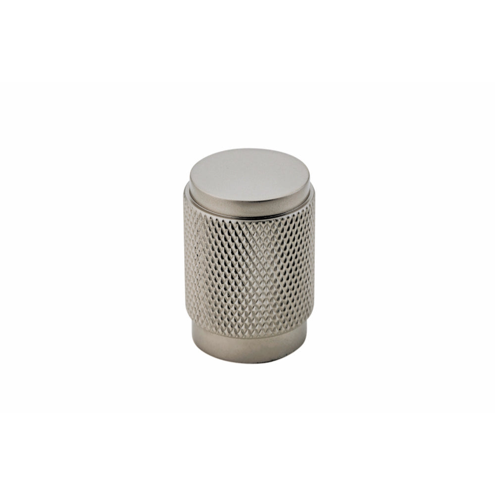 Cupboard Knob Brunswick Satin Nickel P28xD20mm in Satin Nickel
