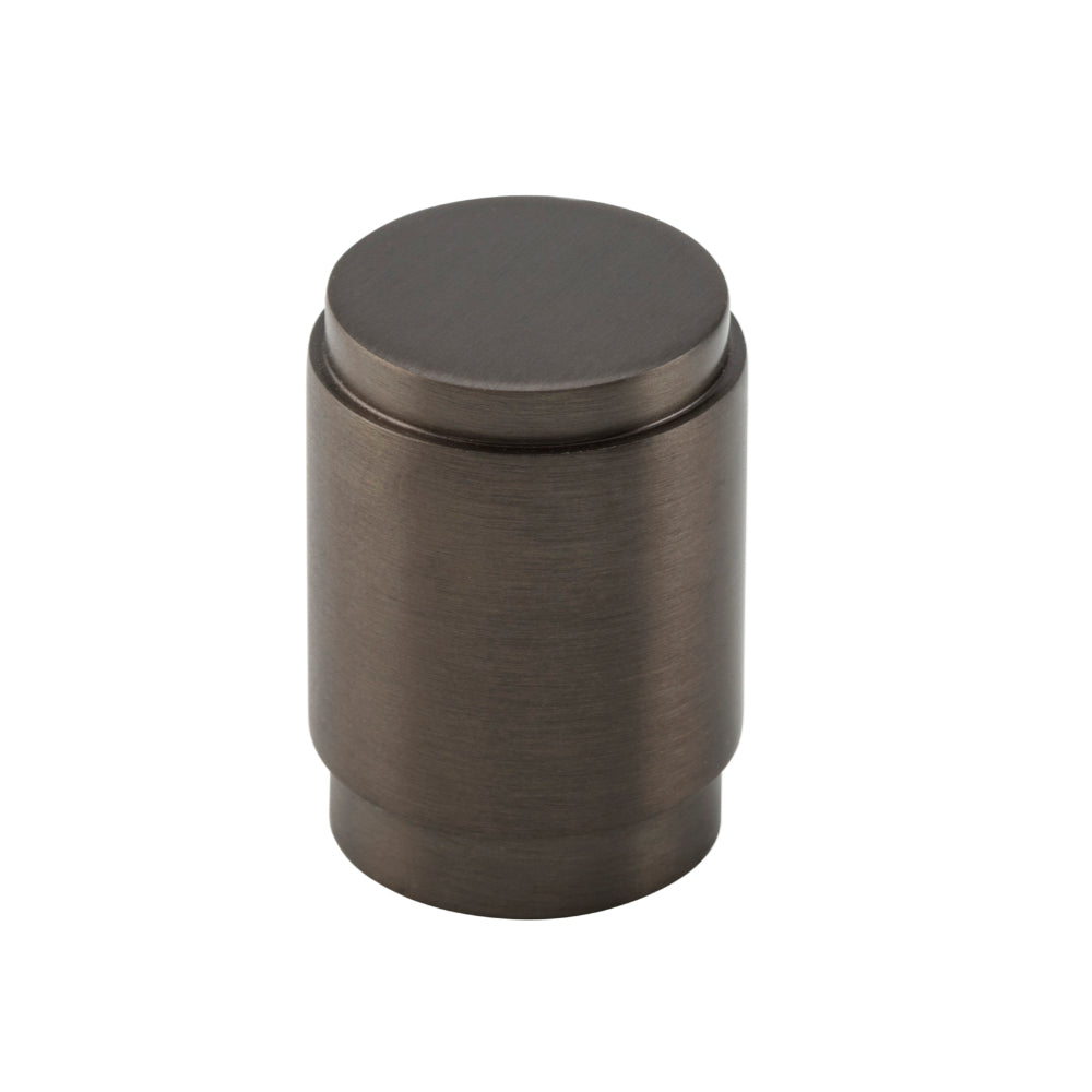 Iver Berlin cabinet knob in brushed nickel, featuring a sleek, modern design for cabinet hardware.