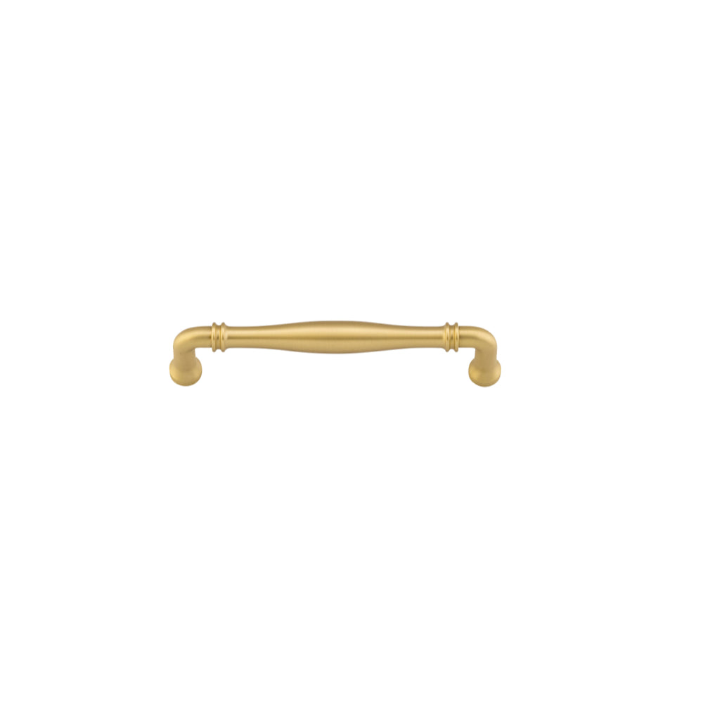 Iver Sarlat cabinet pull from architectural hardware collection, featuring a sleek, modern metal handle with a brushed finish.