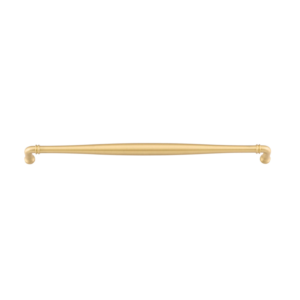 Iver Sarlat cabinet pull from architectural hardware collection, featuring a sleek, modern design in brushed nickel finish.