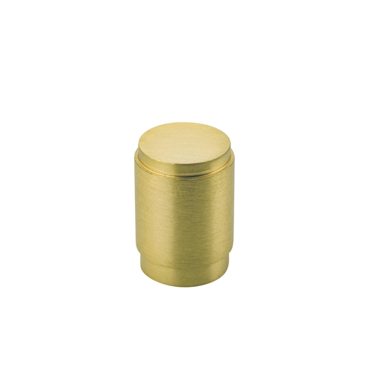 Cupboard Knob Berlin P28xD20mm Brushed Gold PVD in Brushed Gold PVD