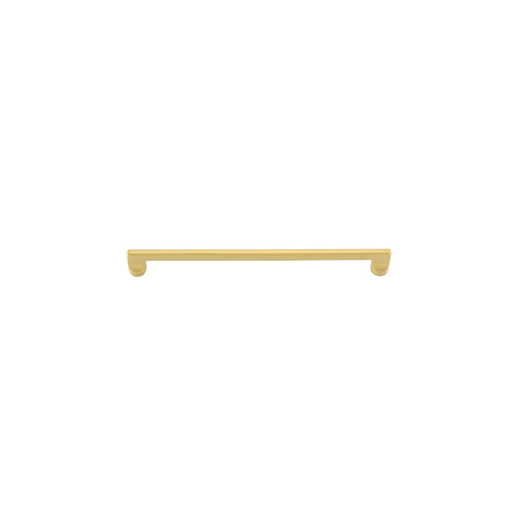 Cabinet Pull Baltimore Brushed Gold PVD L276xW8xP36mm CTC256mm in Brushed Gold PVD