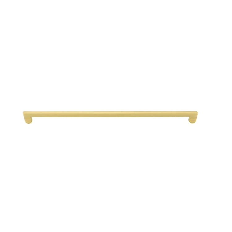 Cabinet Pull Baltimore Brushed Gold PVD L472xW10xP44mm CTC450mm in Brushed Gold PVD