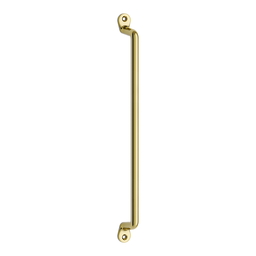 Pull Farmhouse Polished Brass L269xW9.5xP31.5mm CTC256mm in Polished Brass