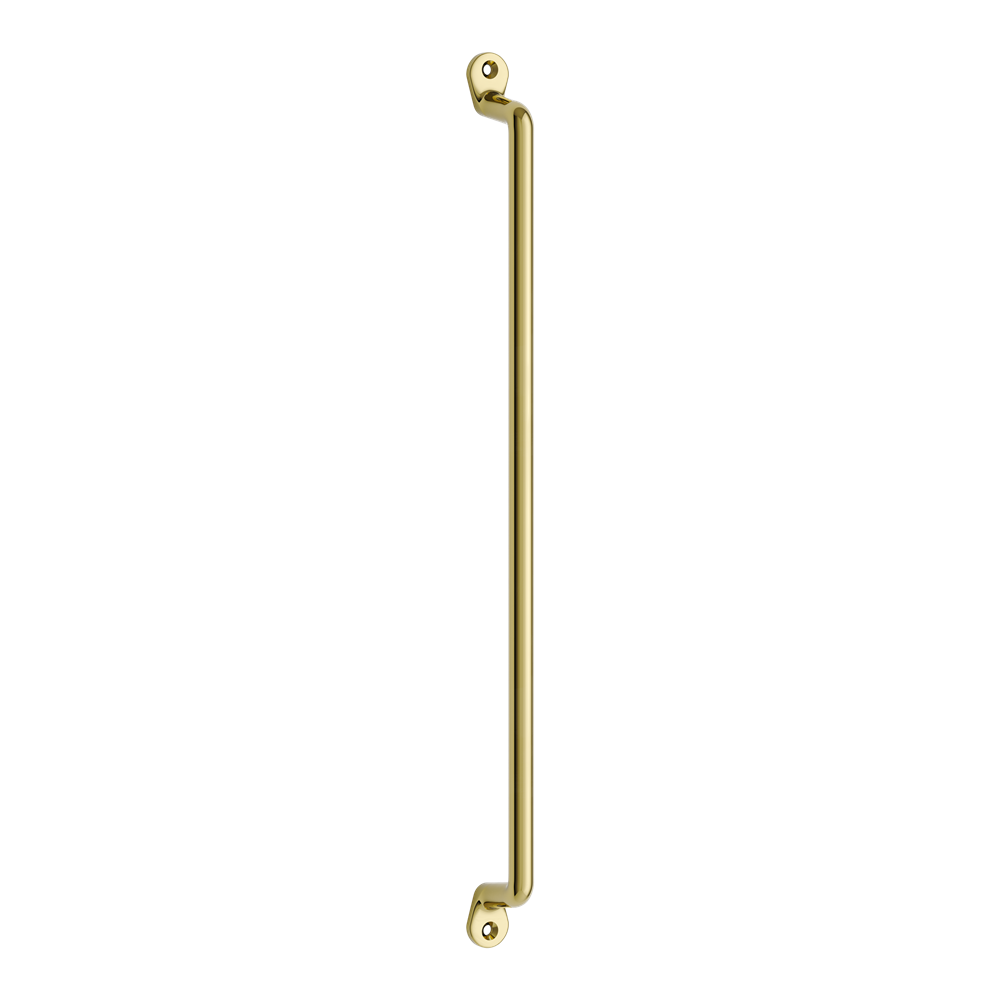 Pull Farmhouse Polished Brass L333xW9.5xP31.5mm CTC320mm in Polished Brass