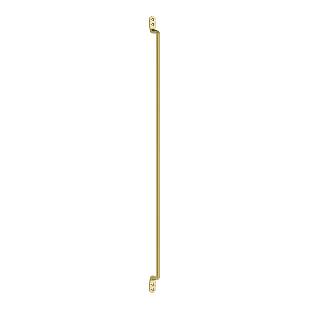 Pull Farmhouse Polished Brass L641xW9.5xP31.5mm CTC600mm in Polished Brass