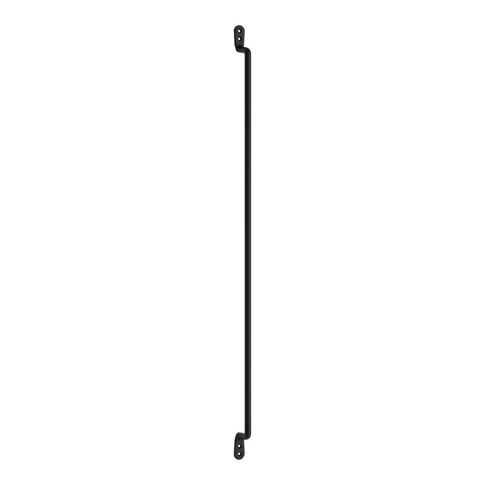 Pull Farmhouse Matt Black L641xW9.5xP31.5mm CTC600mm in Matt Black