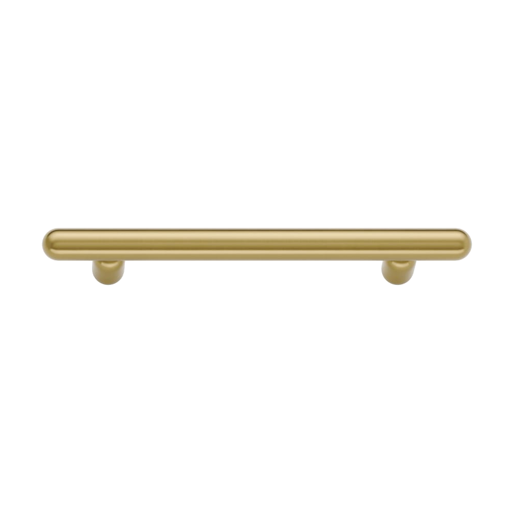 Cabinet Pull Puerto Brushed Gold PVD 234xW18xP43mm CTC160mm in Brushed Gold