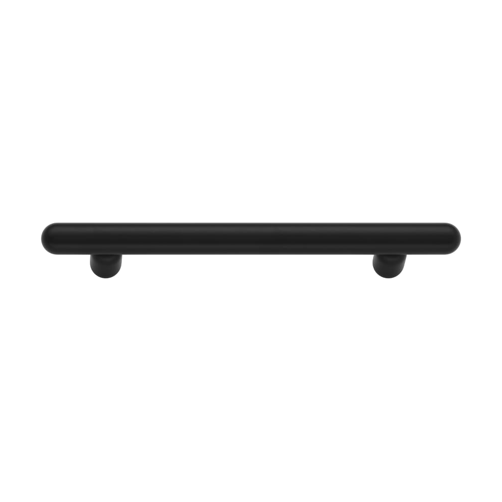 Cabinet Pull Puerto Matt Black L234xW18xP43mm CTC160mm in Matt Black
