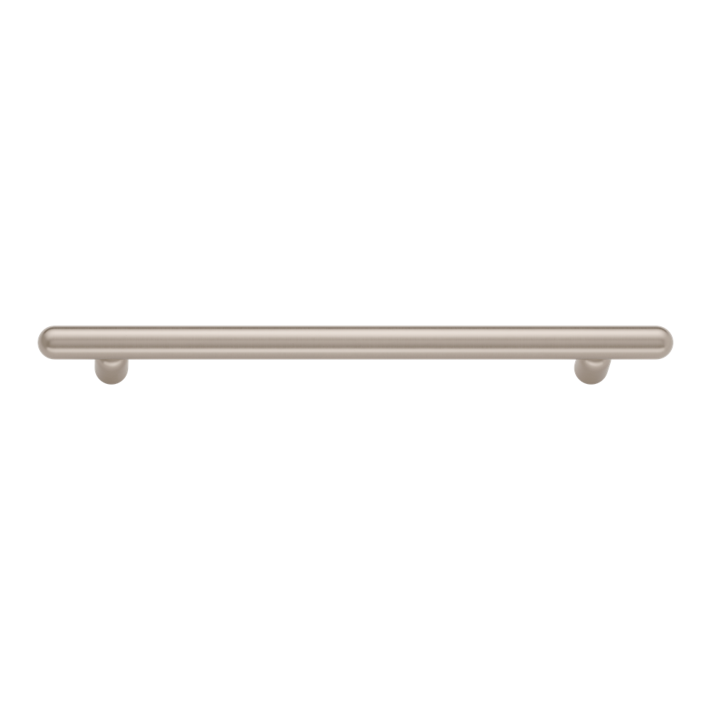 Cabinet Pull Puerto Satin Nickel L334xW18xP43mm CTC256mm in Satin Nickel