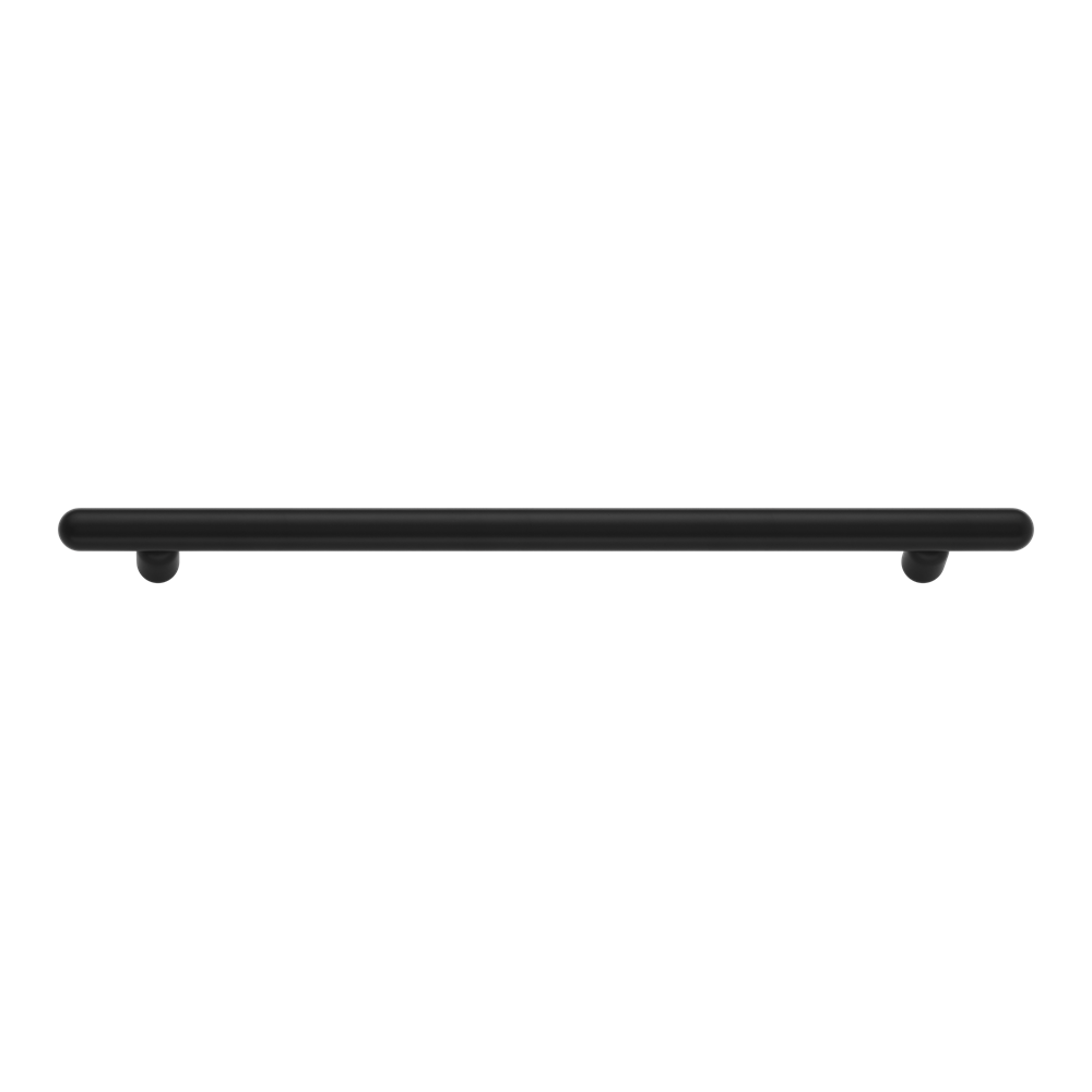 Cabinet Pull Puerto Matt Black L402xW18xP43mm CTC320mm in Matt Black