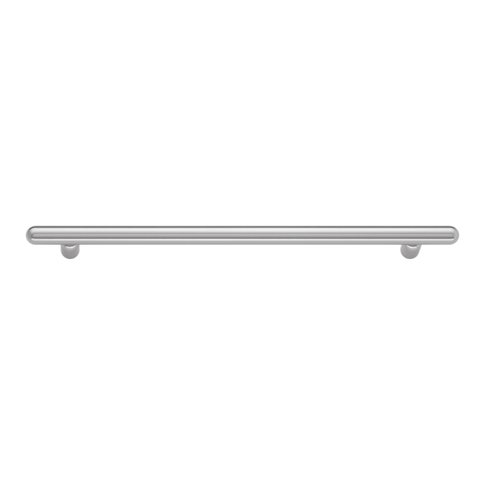 Cabinet Pull Puerto Polished Chrome L402xW18xP43mm CTC320mm in Polished Chrome