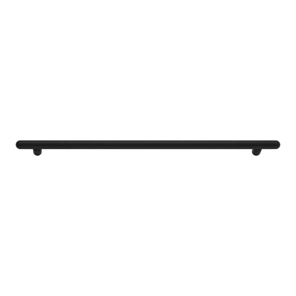 Cabinet Pull Puerto Matt Black L536xW18xP43mm CTC450mm in Matt Black