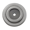 Backplate For Domed Cupboard Knob Iron Polished Metal D38mm in Polished Metal