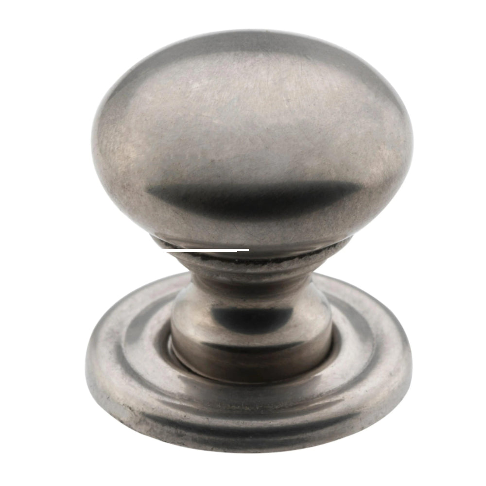Cupboard Knob Classic Satin Nickel D19xP20mm in Satin Nickel