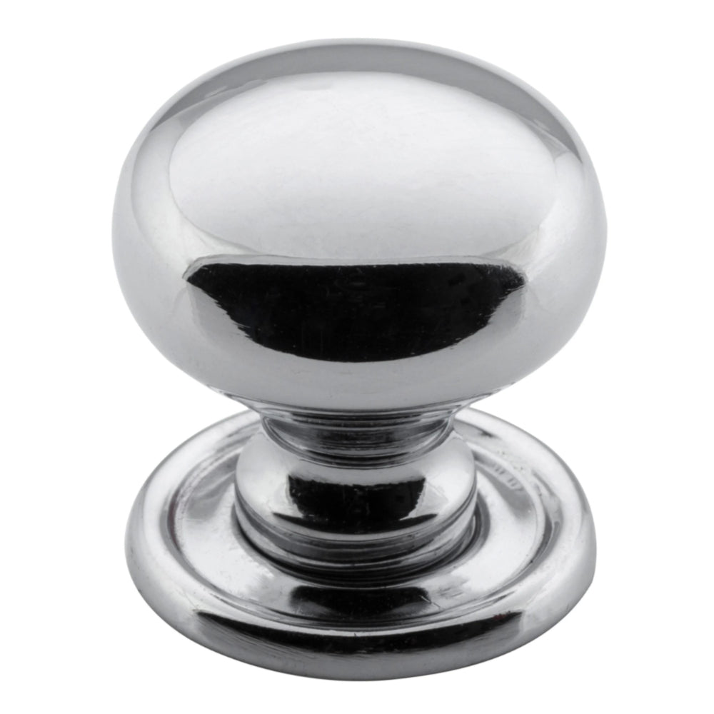 Cupboard Knob Classic Satin Nickel D25xP28mm in Satin Nickel