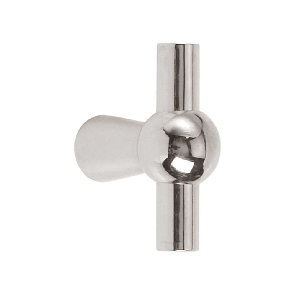 TIMELESS 1910M cabinet knob bright nickel in Bright Nickel