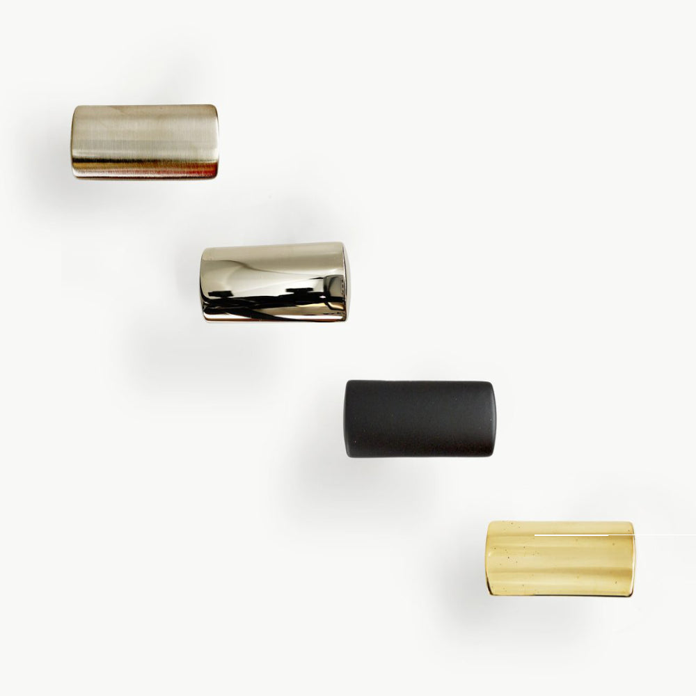 TIMELESS 1929M cabinet knob satin black in Satin Black