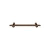 TENSE BB25/160 cabinet handle 160mm c.t.c. bronze in Bronze