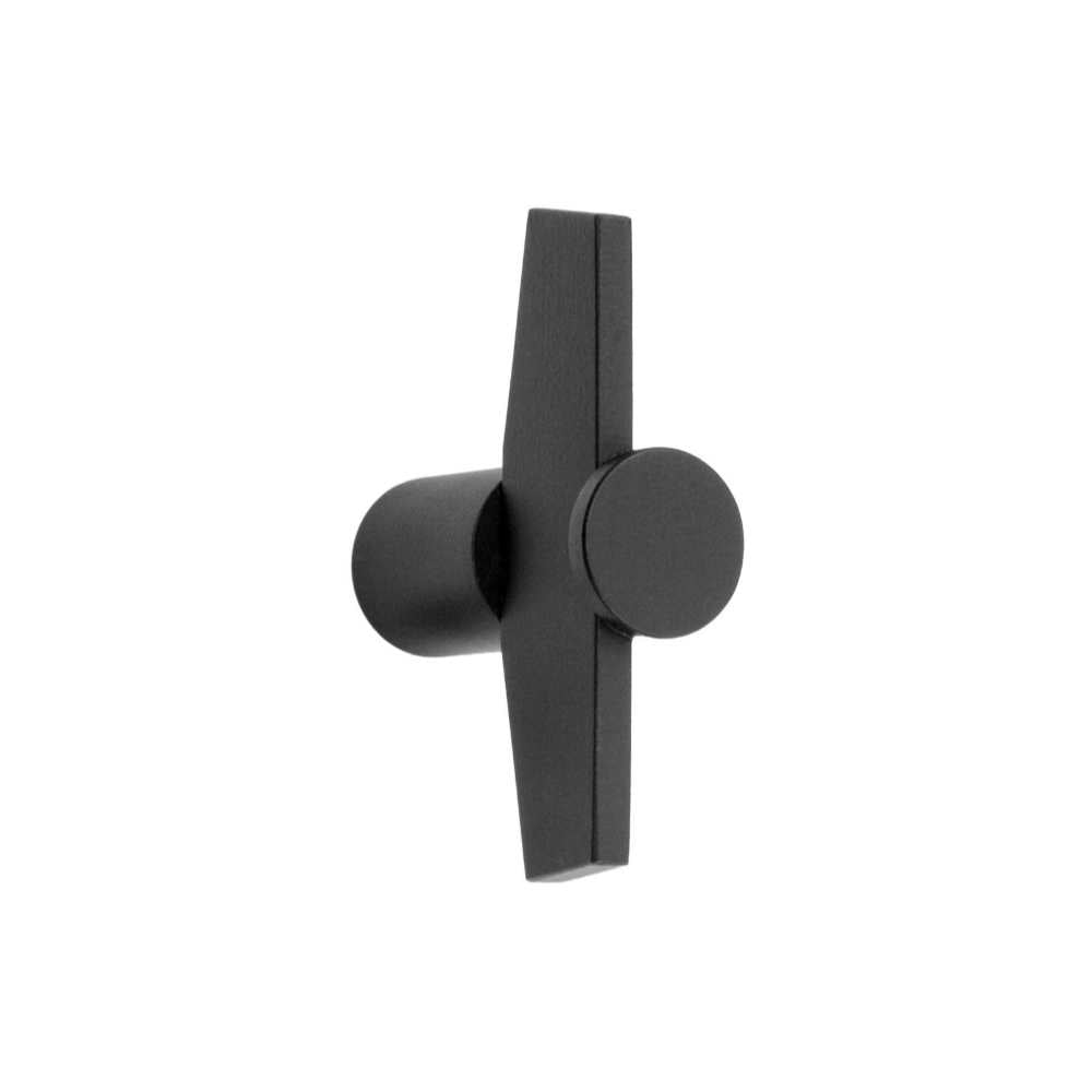 TENSE BB25M cabinet knob satin black in Satin Black