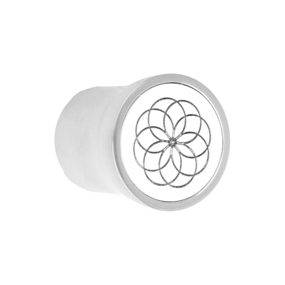 NOUR EV25 cabinet knob polished stainless steel in Polished Stainless