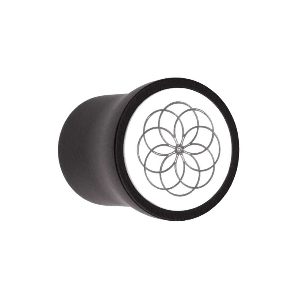 NOUR EV25 cabinet knob satin black in Satin Black