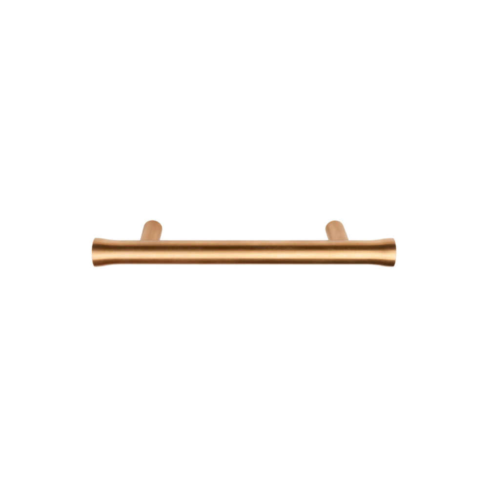 NOUR EV9/96 cabinet handle 96mm c.t.c. PVD satin gold in Satin Gold PVD