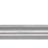 FERROVIA FV195/96mm cabinet handle 96mm c.t.c. satin stainless steel in Satin Stainless