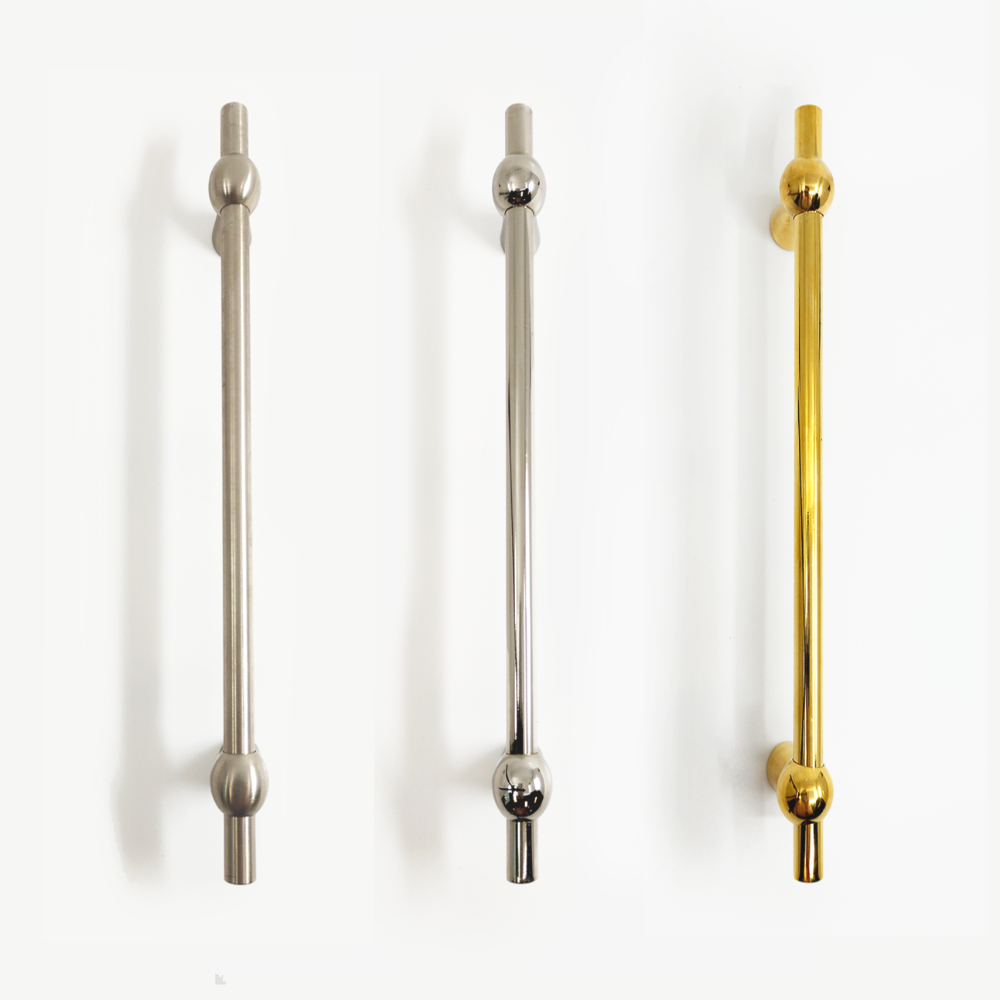 TIMELESS MG1910/96 cabinet handle 96mm c.t.c. satin nickel in Satin Nickel