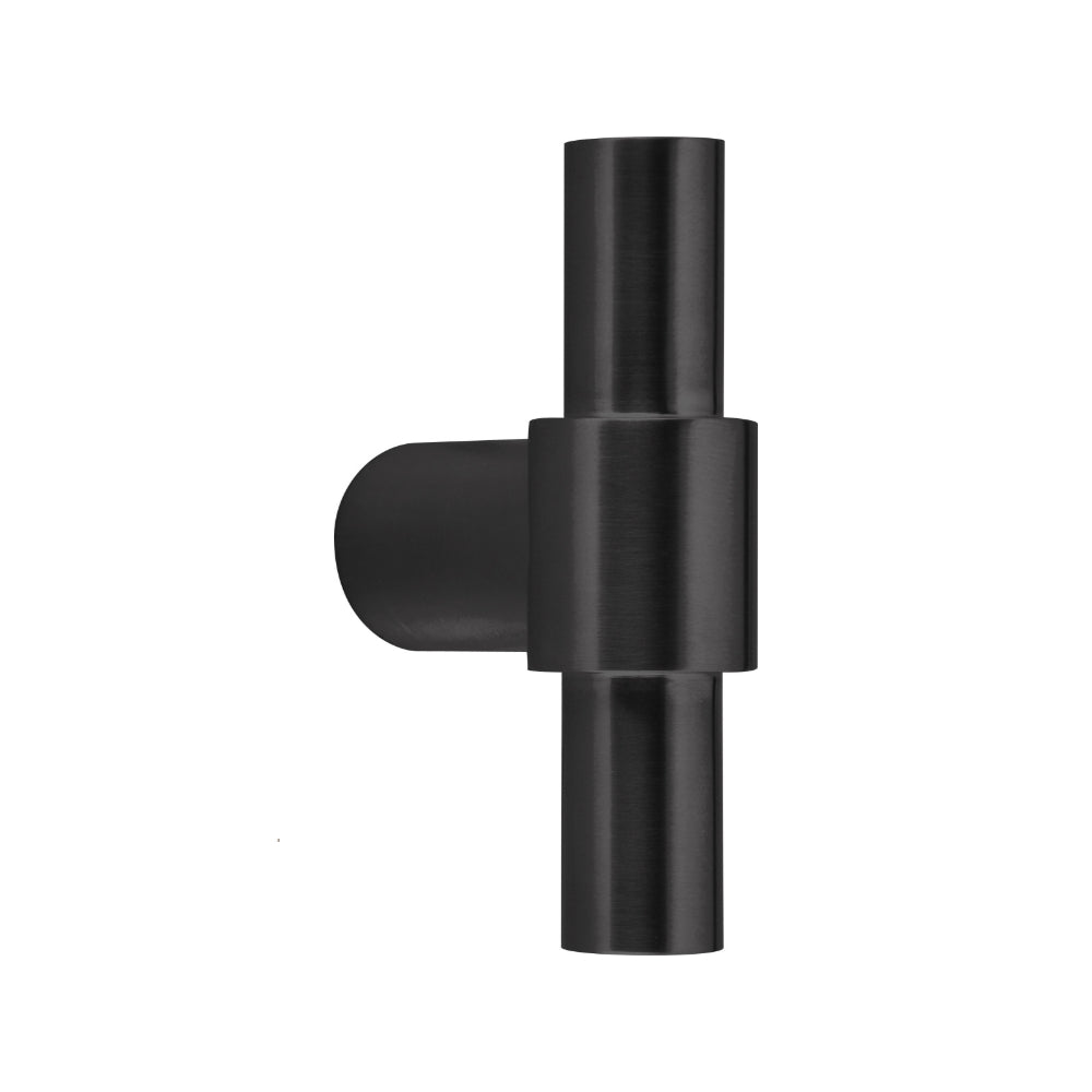 ONE PB14 cabinet knob 14mm PVD satin black in Satin Black PVD
