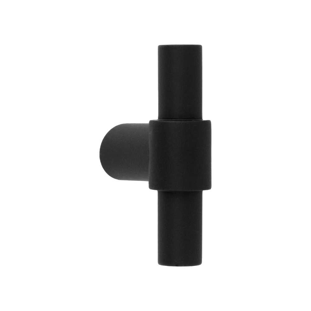 ONE PB14 cabinet knob 14mm satin black in Satin Black