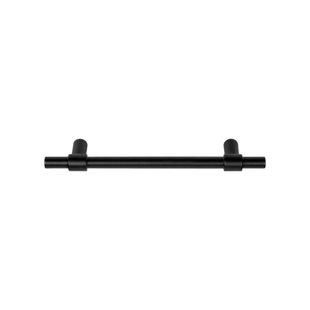 ONE PB195/128 cabinet handle 128mm c.t.c. satin black in Satin Black