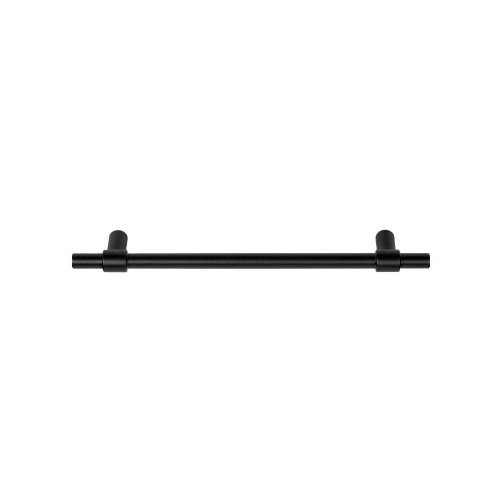 ONE PB195/160 cabinet handle 160mm c.t.c. satin black in Satin Black