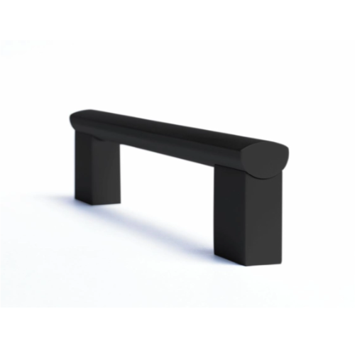 Minerva Cabinet Handle - 448mm crs, 478mm o/a in Black