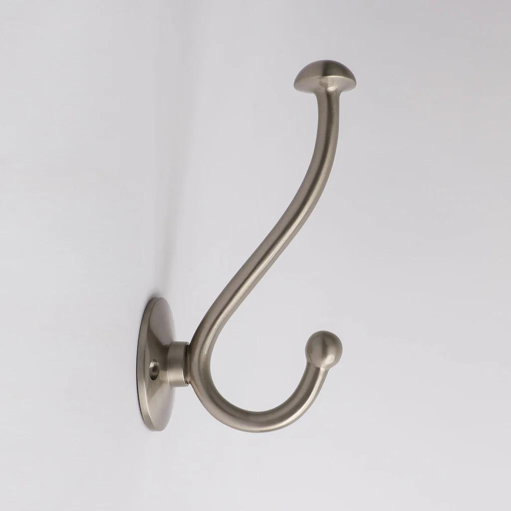 Eden Hook - Satin Nickel in Satin Nickel