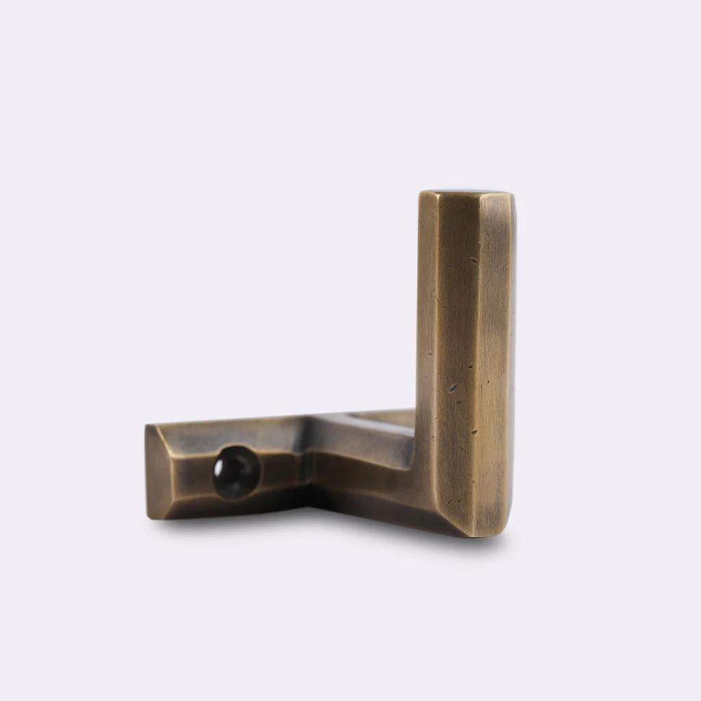 Henley Hook - Acid Washed Brass in Acid Washed Brass