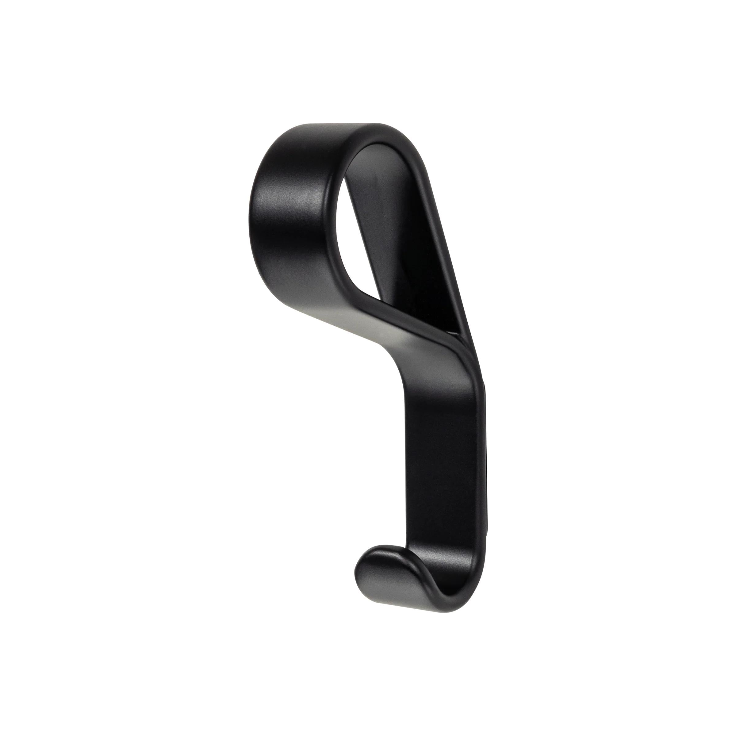 MOMO HANDLES BELT WALL HOOK 65MM MATT BLACK in Matt Black