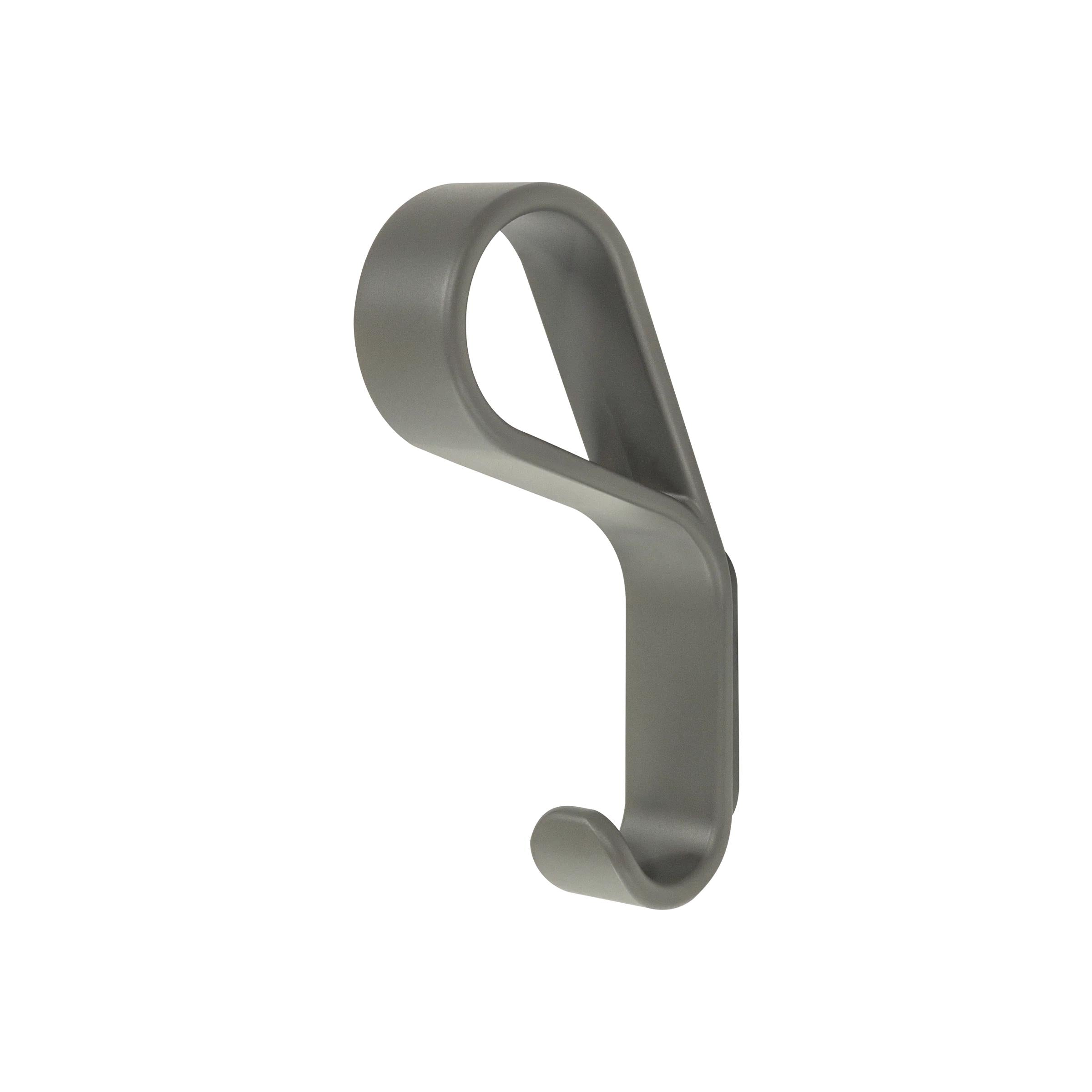 MOMO HANDLES BELT WALL HOOK 65MM MOSS GREY in Moss Grey