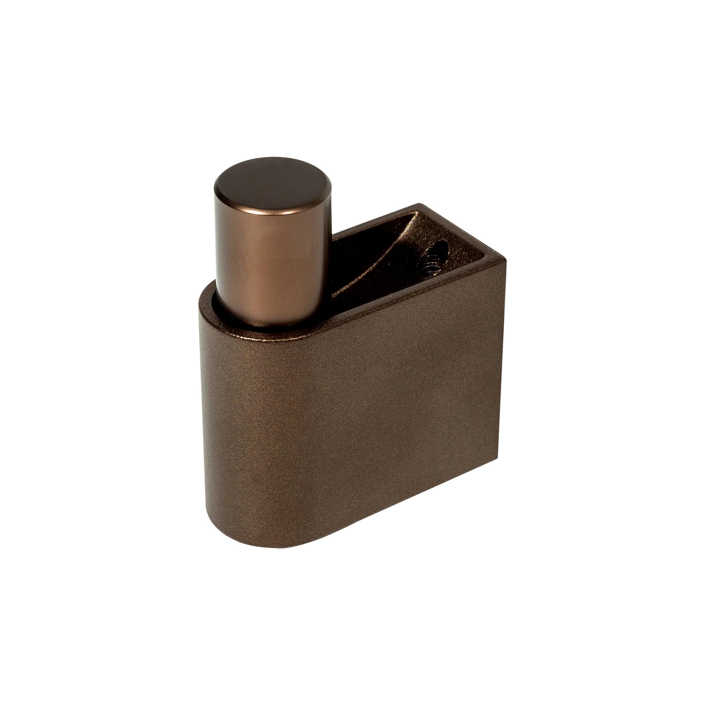 MOMO HANDLES CASEY WALL HOOK 50MM MATT BRONZE in Matt Bronze