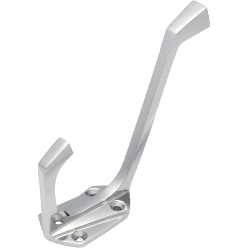 Tradco Deco Hat and Coat Hook, wall-mounted metal hook with decorative design for hanging hats and coats.