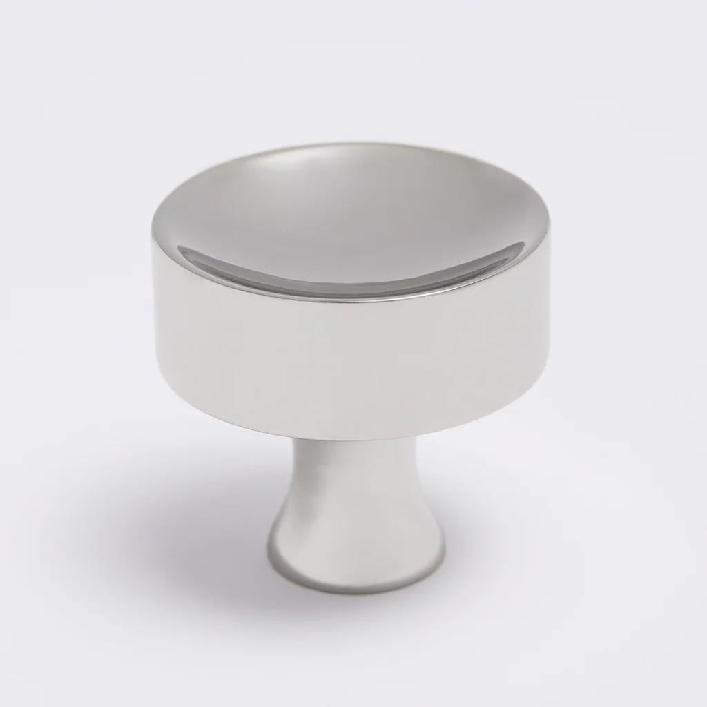 Atticus Knob - Polished Nickel in Polished Nickel