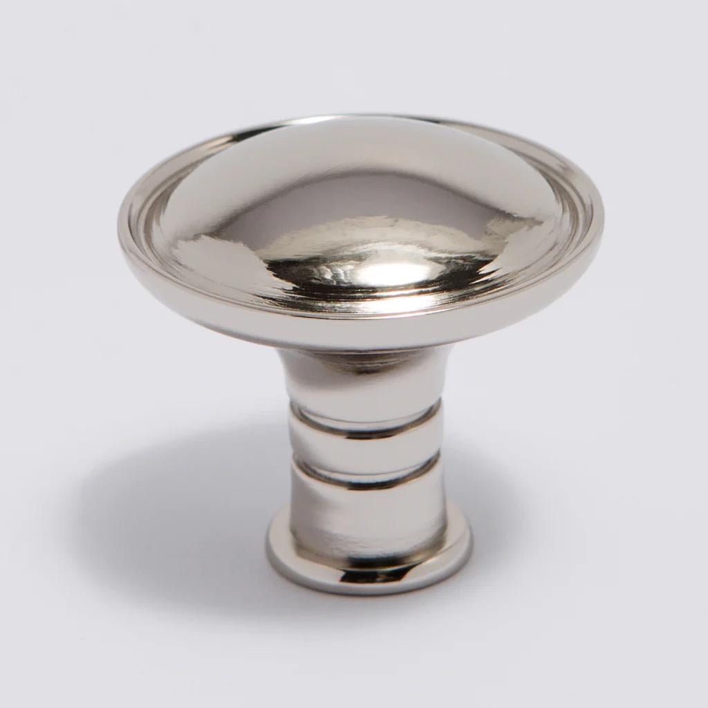 Sydney Knob - Polished Nickel in Polished Nickel
