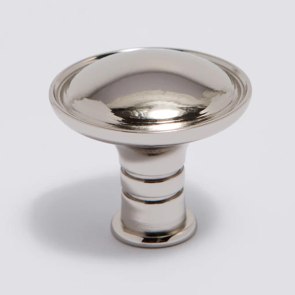 Sydney Knob - Polished Nickel in Polished Nickel