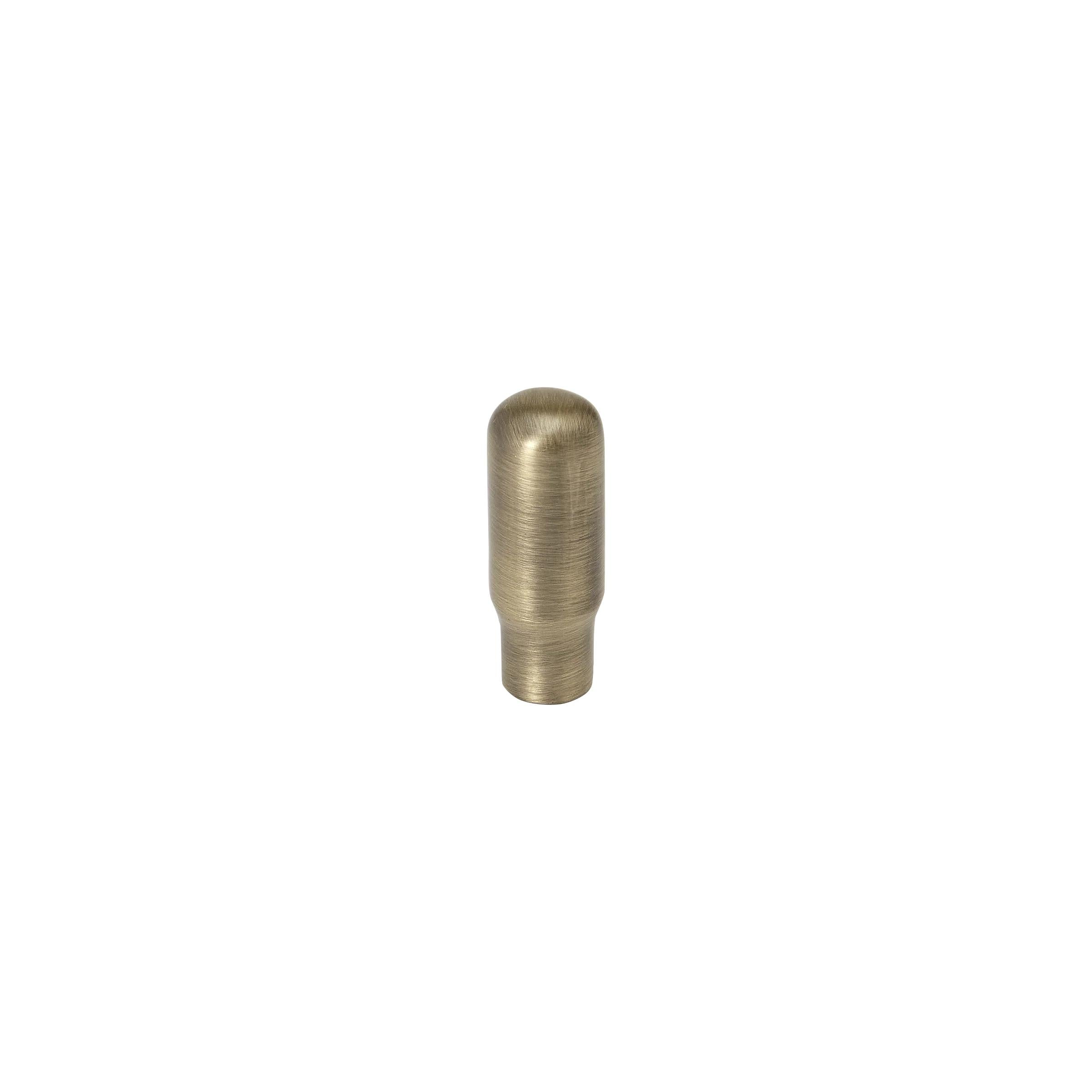 MOMO HANDLES ELBA 12MM KNOB DARK BRUSHED BRASS in Dark Brushed Brass