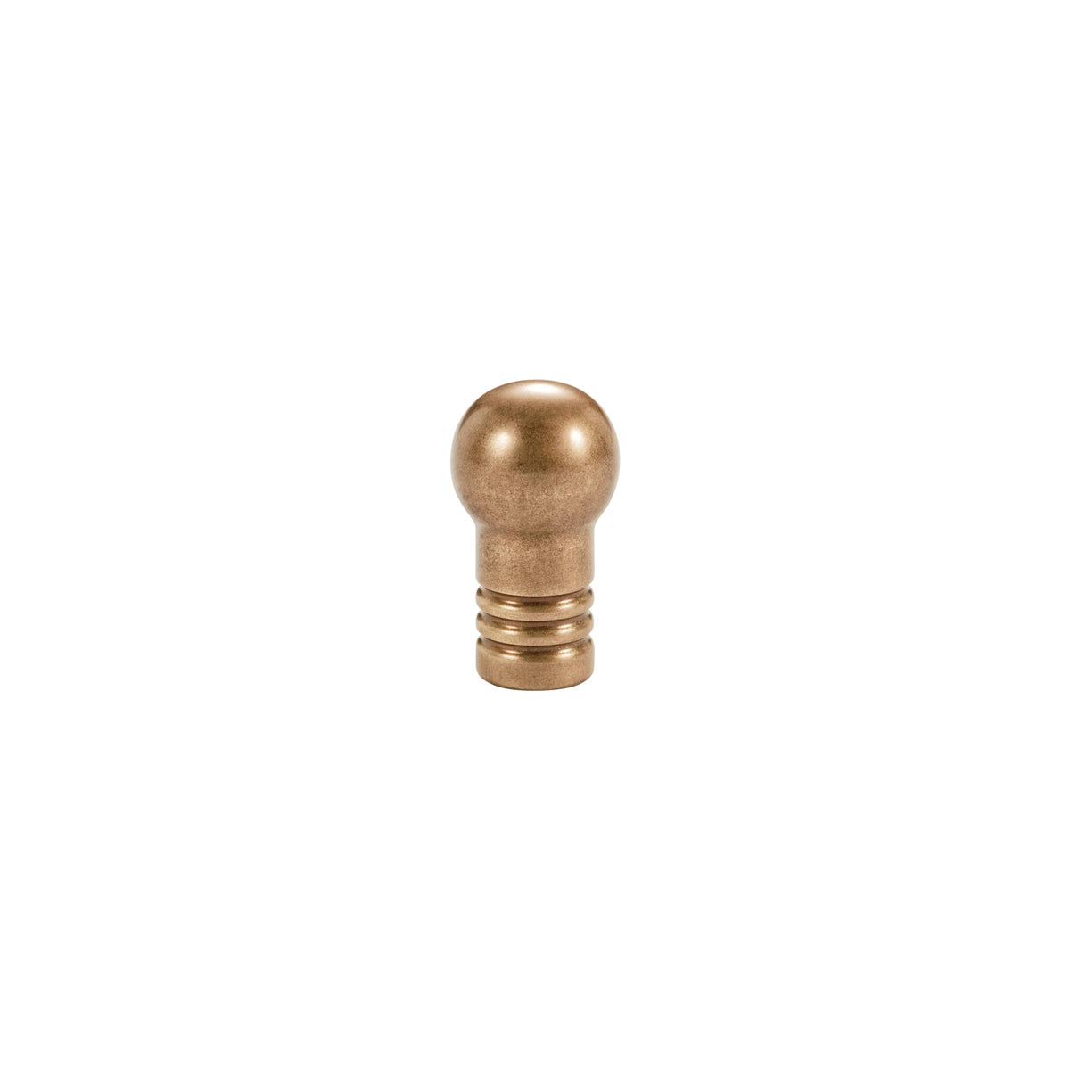MOMO HANDLES PARLA SOLID BRASS KNOB 20MM OLD BURNISHED BRASS in Old Burnished Brass