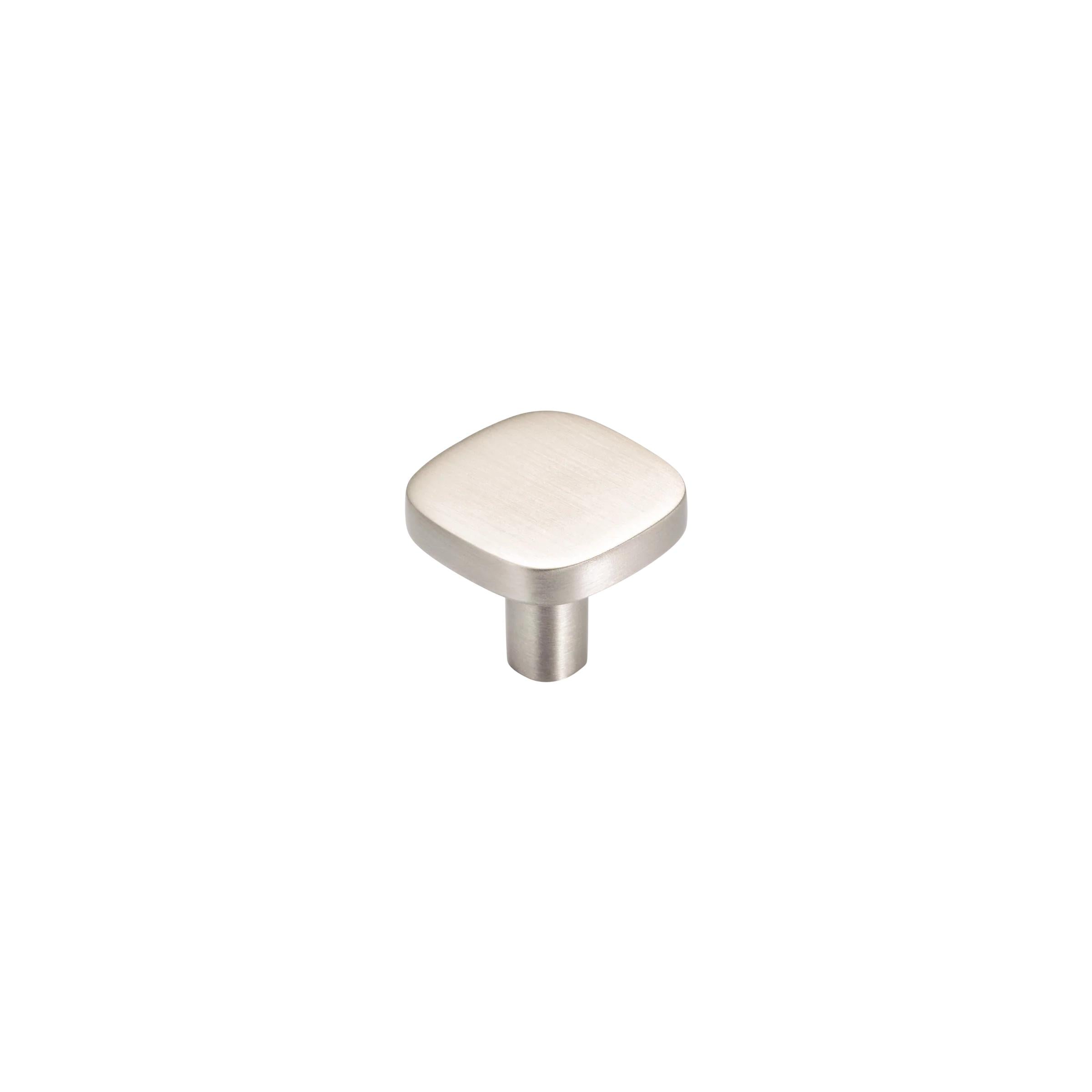 MOMO HANDLES PORTO KNOB 26MM DULL BRUSHED NICKEL in Dull Brushed Nickel