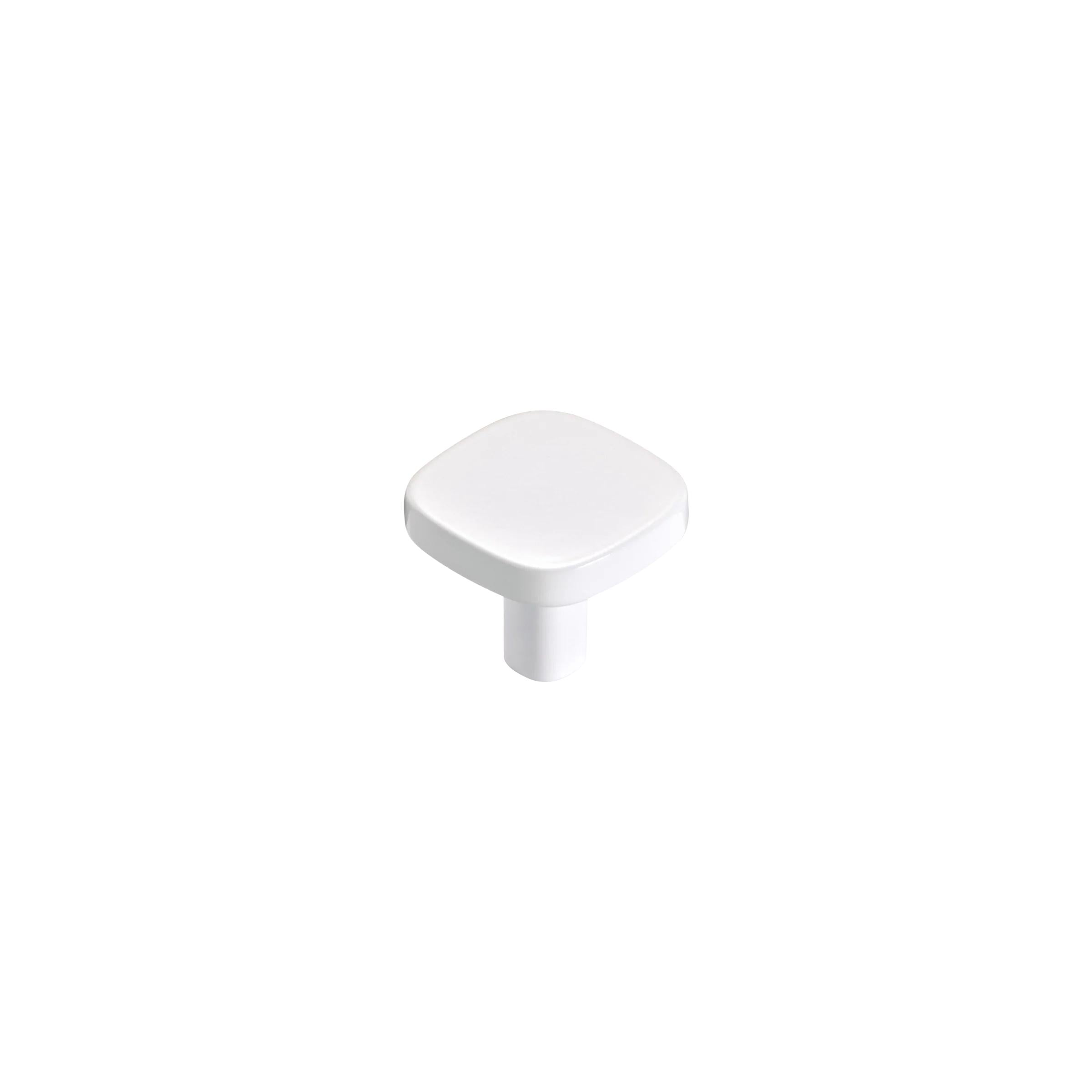 MOMO HANDLES PORTO KNOB 26MM MATT WHITE in Matt White